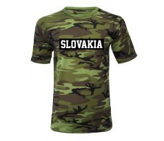 Maskáčové tričko Slovakia