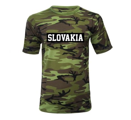 Maskáčové tričko Slovakia