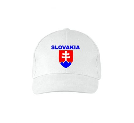 Šiltovka Slovakia biela