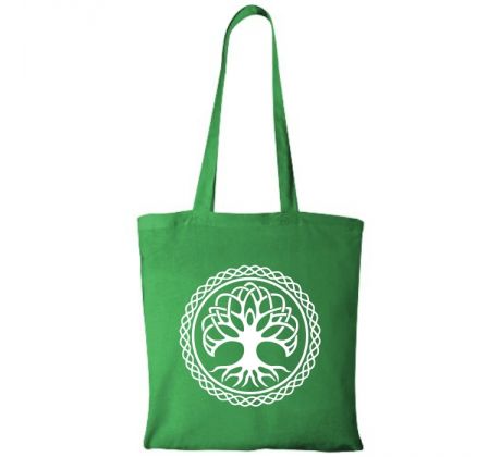 Eco taška Strom života zelená