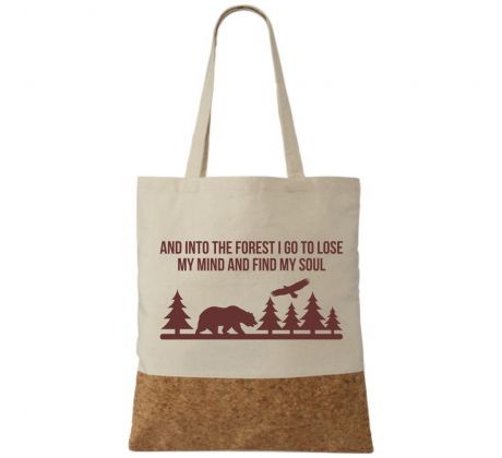 Eco taška s korkom Forest II