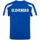 Futbalový dres SLOVENSKO modrý BEZ MENA A ČÍSLA