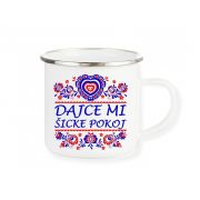 Smaltované hrnčeky