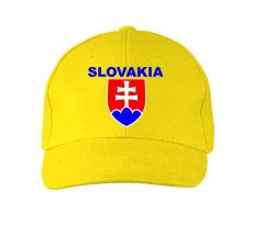 Šiltovka Slovakia žltá
