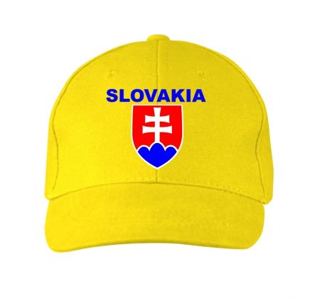 Šiltovka Slovakia žltá