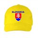 Šiltovka Slovakia žltá