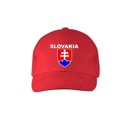 Šiltovka Slovakia červená