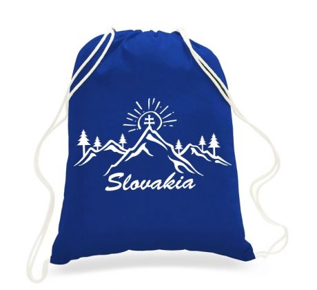 Modrý batoh Tatry Slovakia
