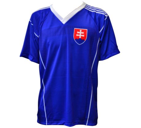 Futbalový dres modrý bez mena a čísla