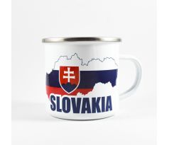 Smaltovaný hrnček IV Slovakia