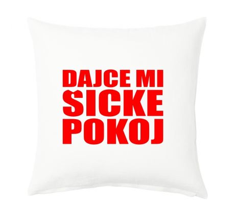 Vankúš DMŠP červený
