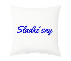 Vankúš Sladké sny modrý