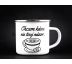 Smaltovaný hrnček Chcem kávu
