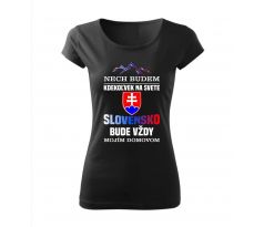 Dámske tričko Slovensko