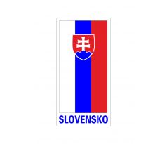 Samolepka ZÁSTAVA SLOVENSKO