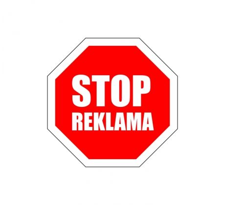 Samolepka STOP REKLAMA