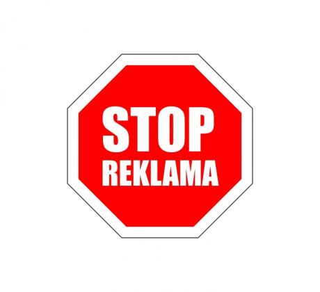 Samolepka STOP REKLAMA