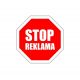 Samolepka STOP REKLAMA