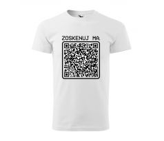 Vtipné tričko s QR KÓDOM