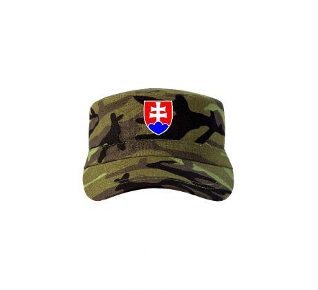 Šiltovka ARMY - slovenský znak zelený maskáč