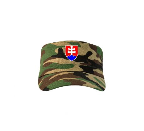 Šiltovka ARMY - slovenský znak hnedý maskáč