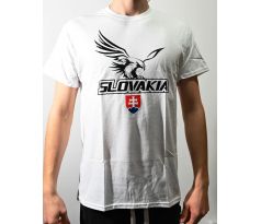 Tričko SLOVAKIA OROL - biela farba VEĽKOSŤ - M