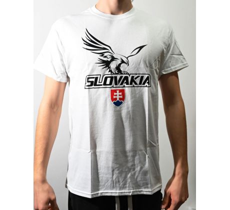 Tričko SLOVAKIA OROL - biela farba VEĽKOSŤ - M
