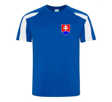 Futbalový dres modrý 1 S MENOM A ČÍSLOM